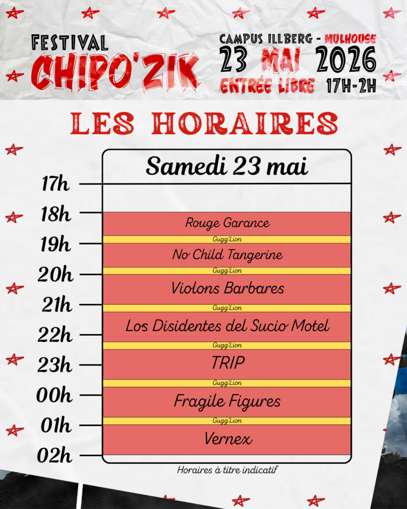 Horaires 2026